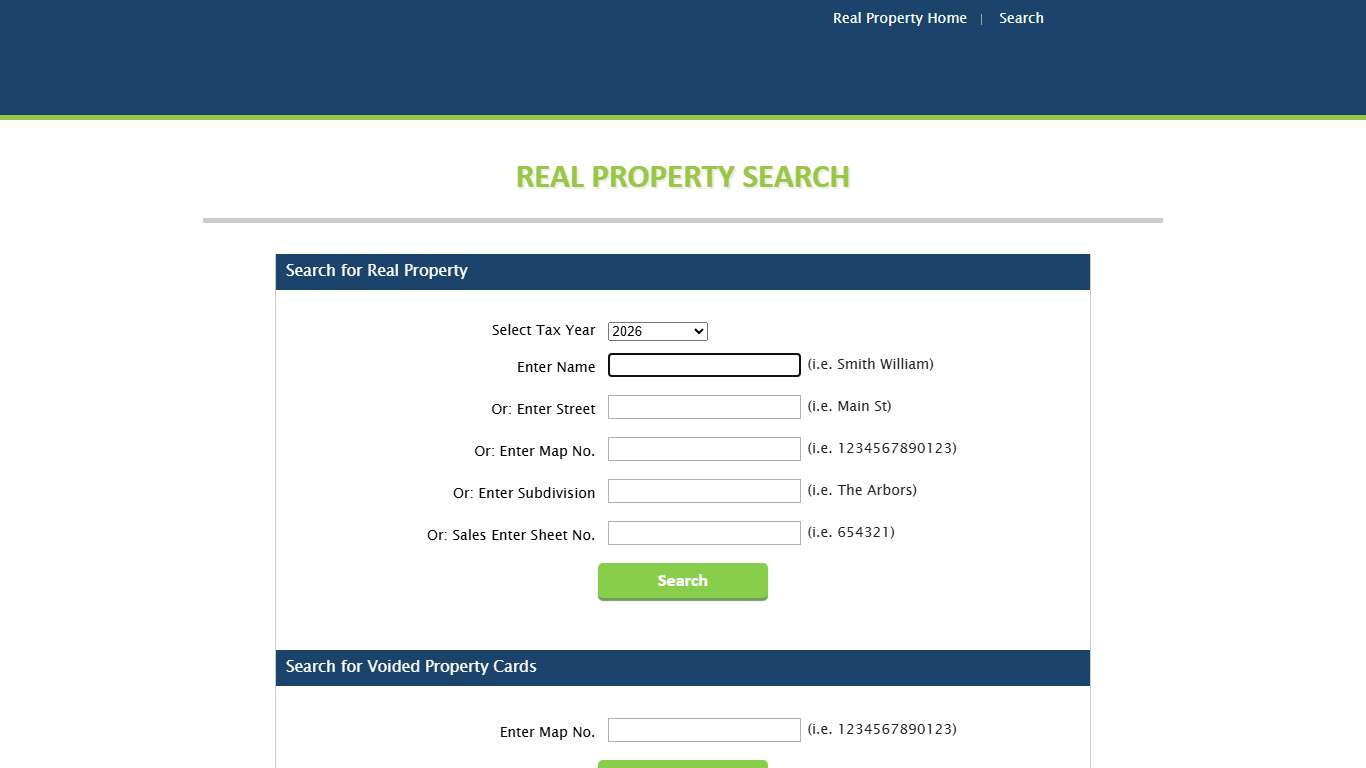 Real Property Services